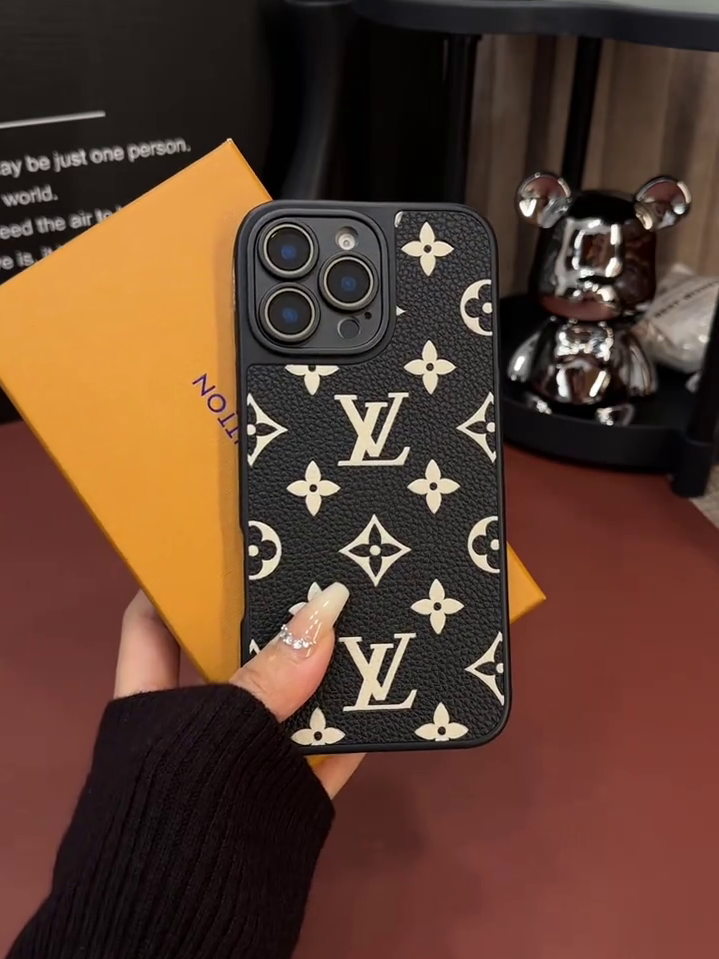 路易威登荔枝紋皮質手機殼-ZUIHANG SHOP